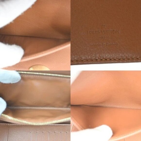 LOUIS VUITTON Amelial Wallet Monogram Mahina Leather BN M58157 69TA434 - Picture 10 of 14